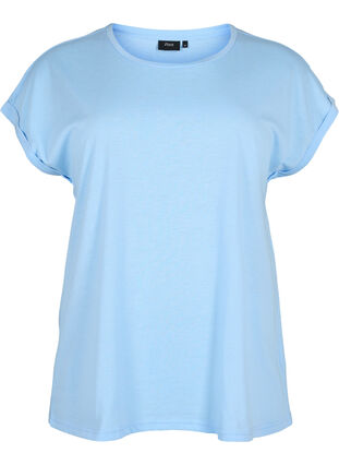 Lyhythihainen puuvillasekoitteinen T-paita, Serenity, Packshot image number 0