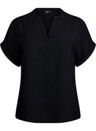 Rento pusero lyhyill&auml; hihoilla, Musta