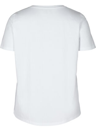 T-paita printillä, Br White BREATHE, Packshot image number 1