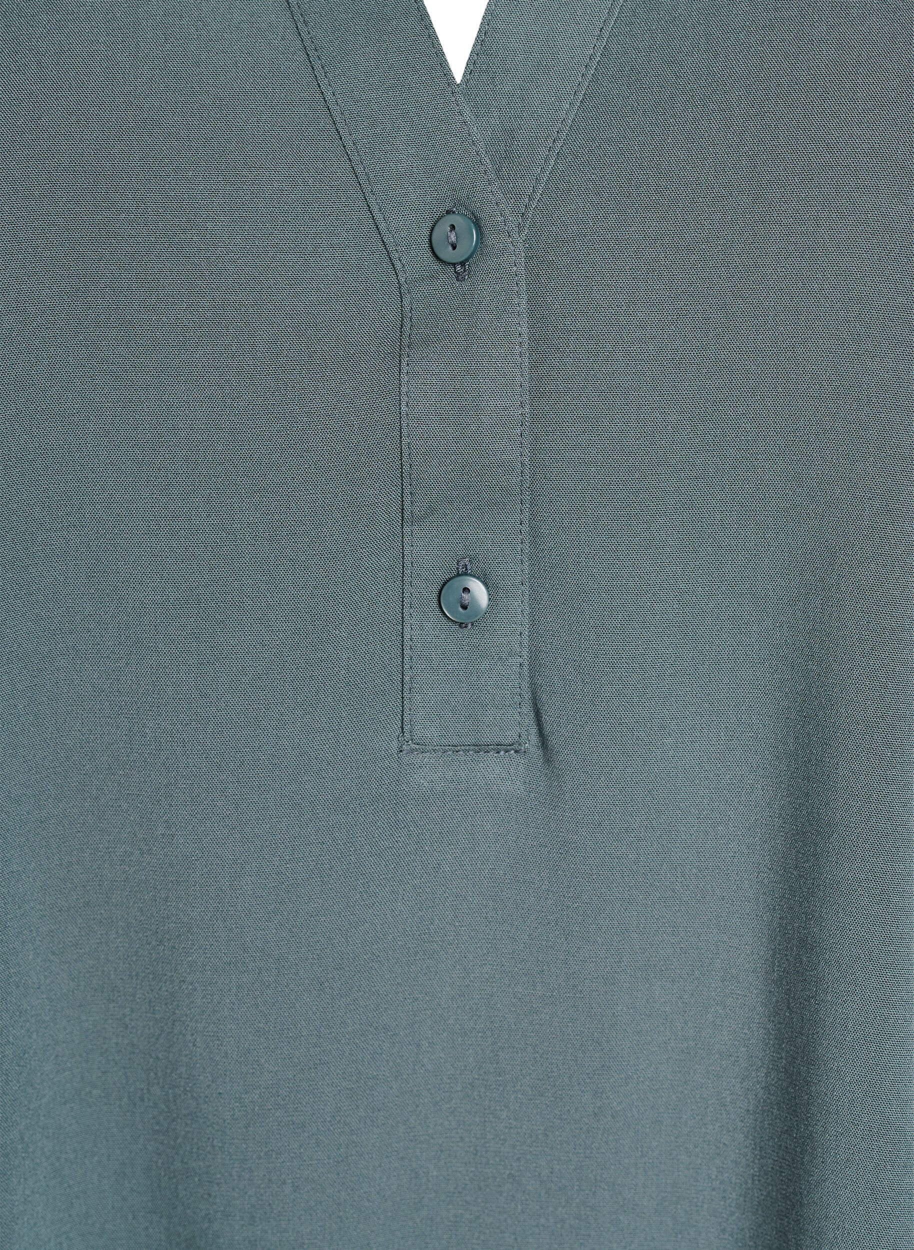 Zizzi FLASH &ndash; Hihaton viskoosipusero, Vihre&auml;, Packshot image number 2