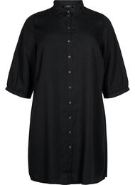 Pitkä paita 3/4-hihoilla lyocell-materiaalia (TENCEL™), Black