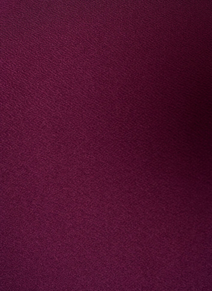 Tunika ep&auml;symmetrisell&auml; pitsireunuksella, Violetti, Packshot image number 2