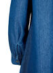 Pitkähihainen farkkumekko, Blue denim, Packshot image number 3