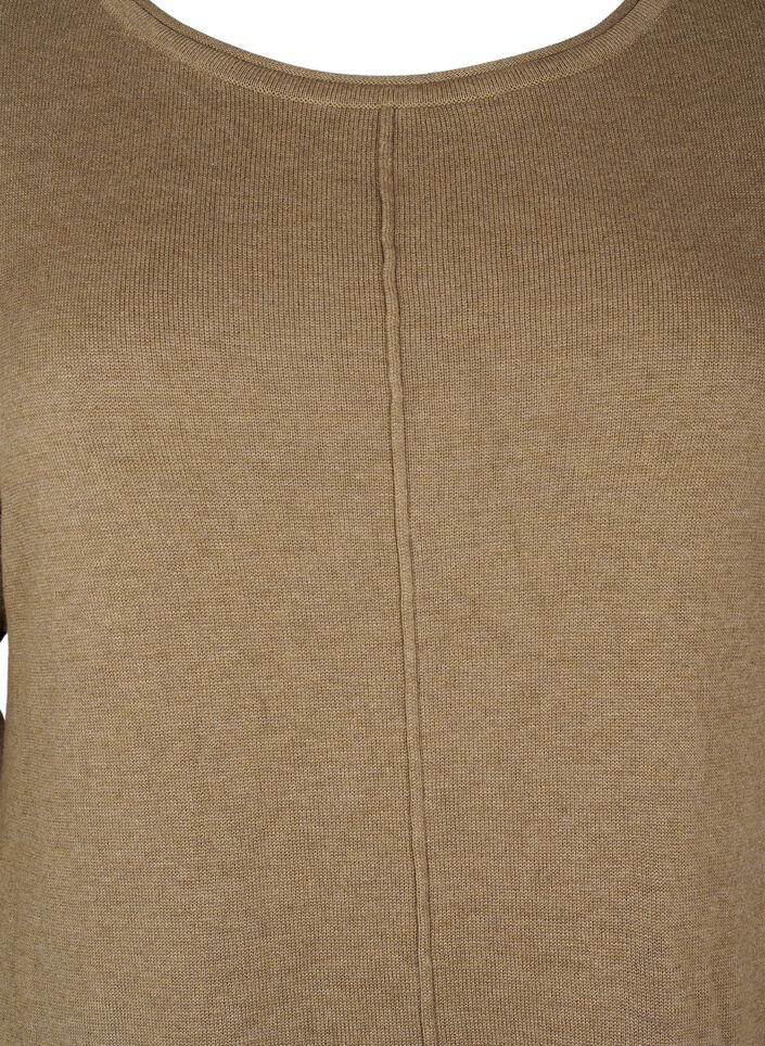 Neulemekko puuvillaviskoosisekoitteesta, Vihreä, Packshot image number 2