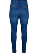 Kulutetut slim fit -farkut, Blue Denim, Packshot image number 1