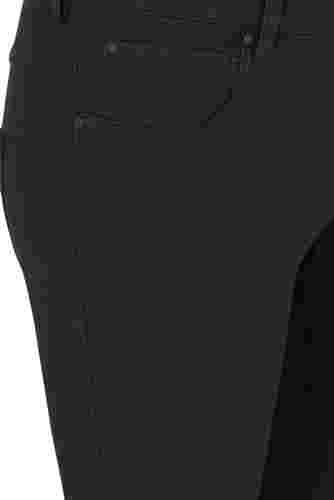 Korkeavyötäröiset super slim Amy-farkut, Black, Packshot image number 3