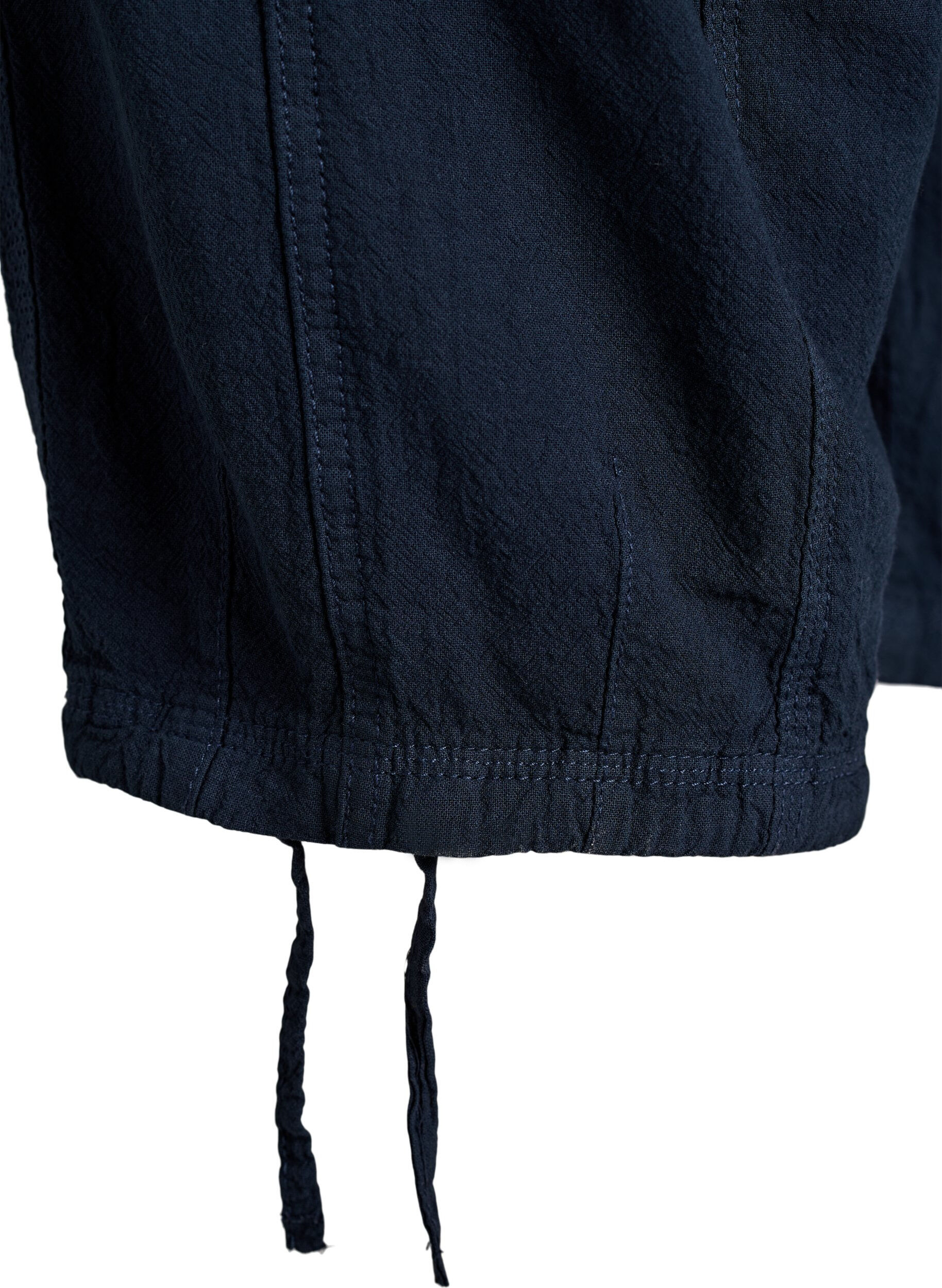 Zizzi Puuvillacaprit, Sininen, Packshot image number 3