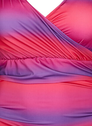 Uimapuku kuosilla ja pehmeällä toppauksella, Pink Comb, Packshot image number 2