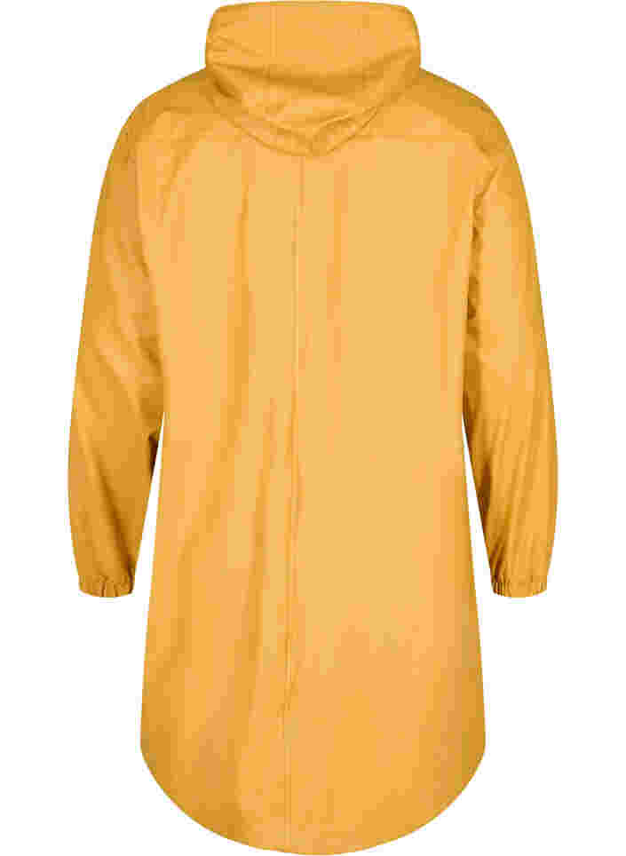 Sadetakki hupulla ja nappikiinnityksellä, Spruce Yellow, Packshot image number 1