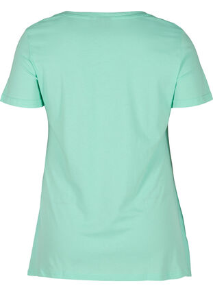 Lyhythihainen puuvillainen t-paita a-mallissa , Cabbage DARLIN, Packshot image number 1