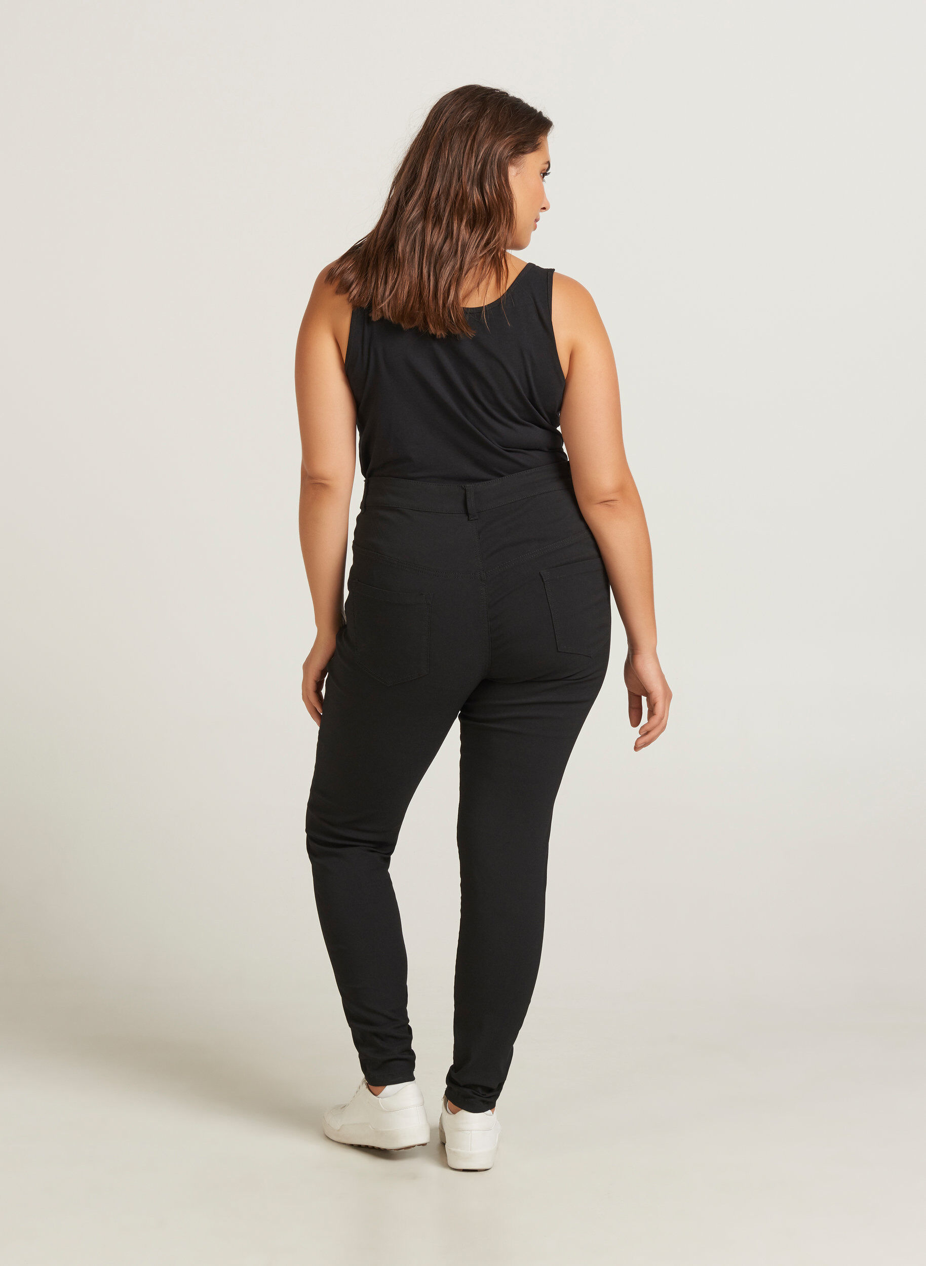 ZizziHousut, Musta, Model image number 2