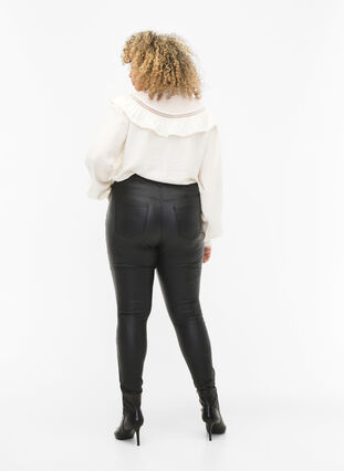 Pinnoitetut Amy-farkut, Black coated, Model image number 2