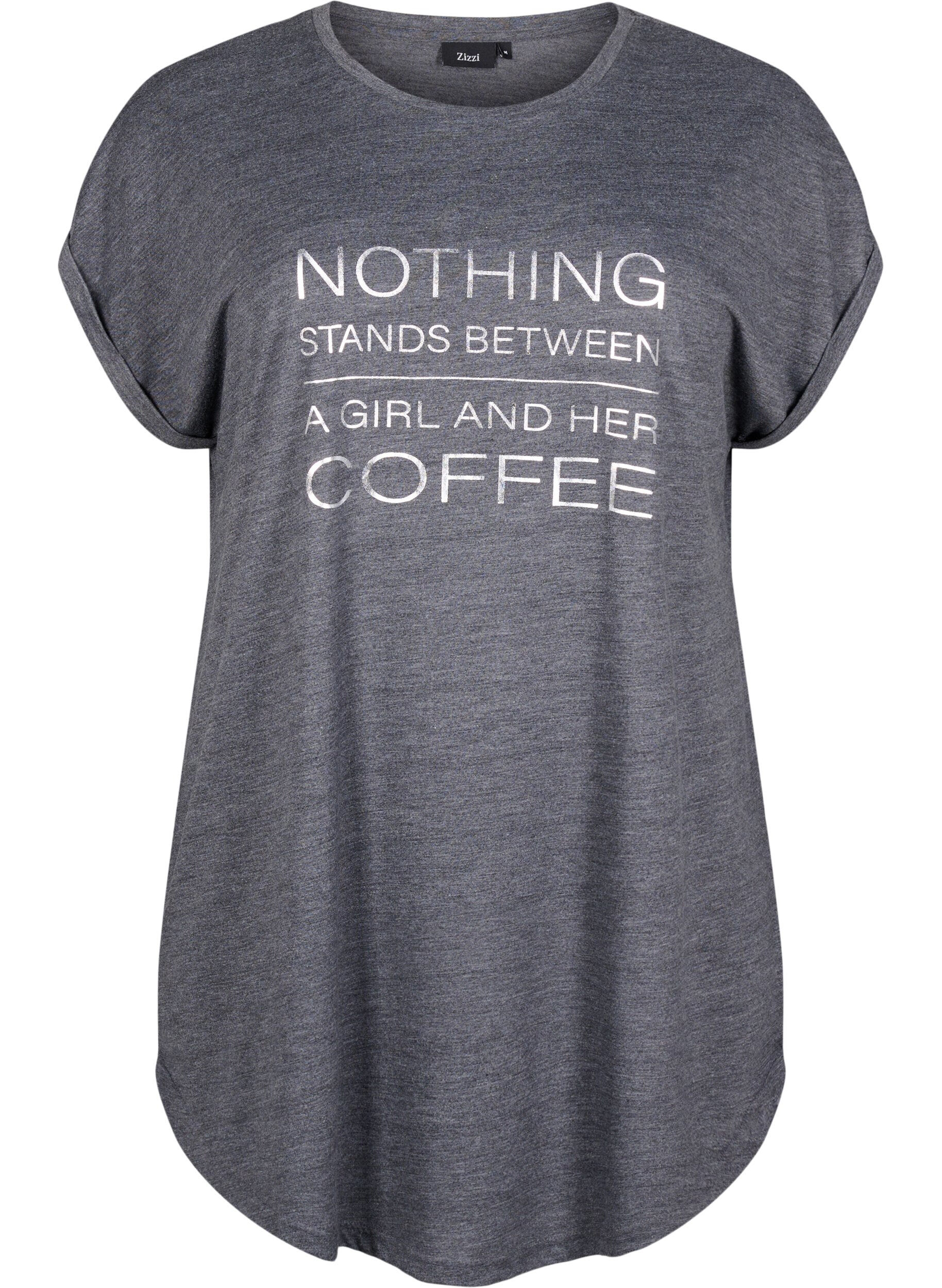 Lyhythihainen y&ouml;paita tekstipainatuksella