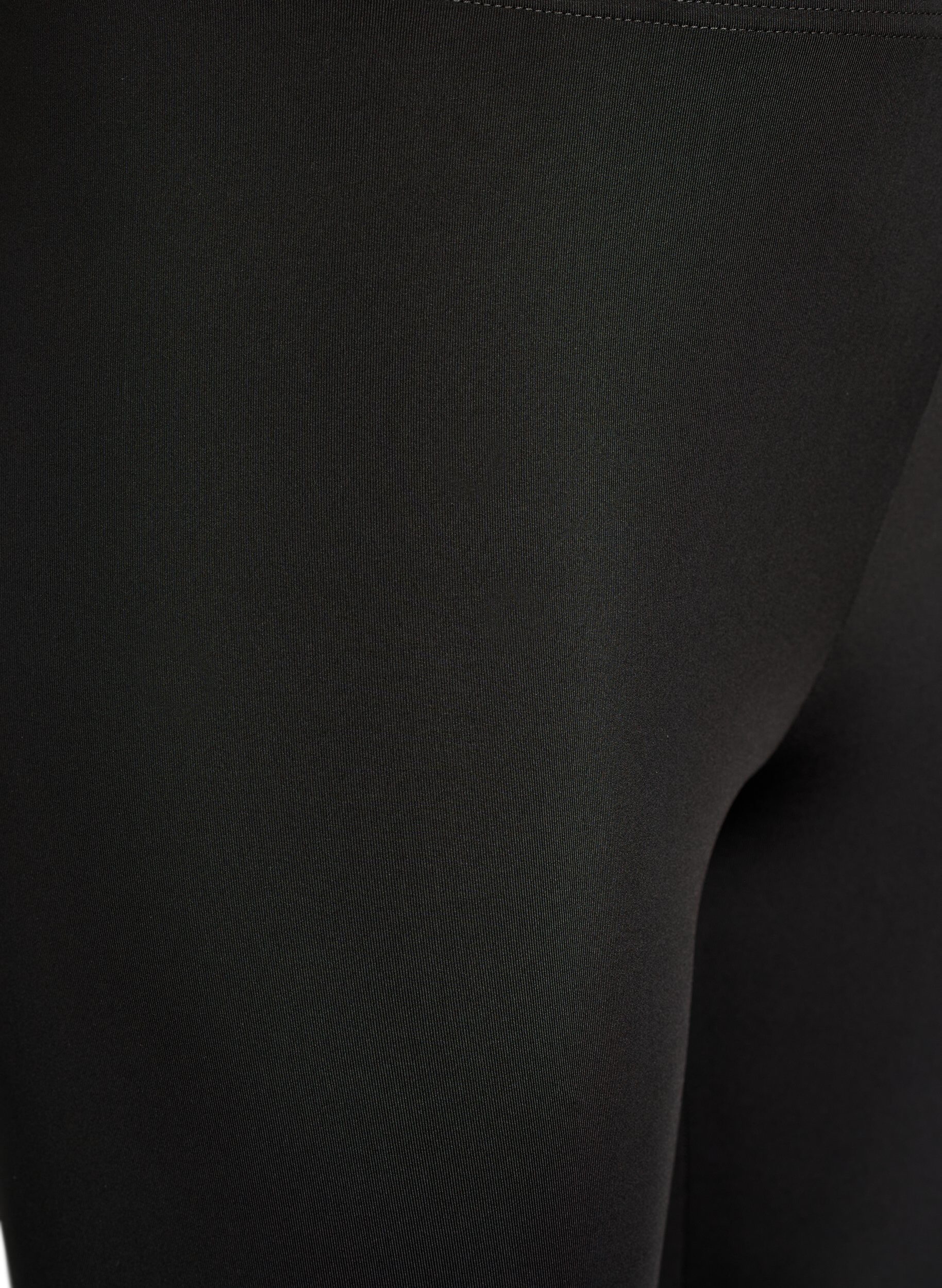 Zizzi 2-pack 3/4-pituiset leggingsit, Musta, Packshot image number 3