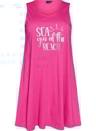 Hihaton A-linjainen mekko, Vaaleanpunainen