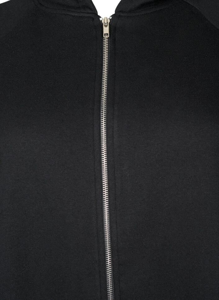 Hupullinen collegepaita, Black, Packshot image number 2