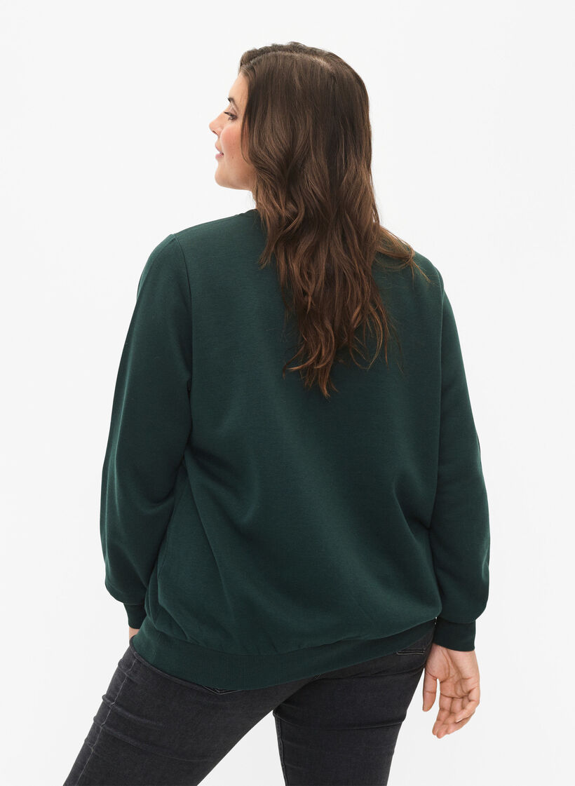 Jouluinen collegepaita, Scarab SWEATER, Model image number 1