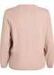 Neuletakki py&ouml;reill&auml; napeilla, Beige, Packshot image number 1