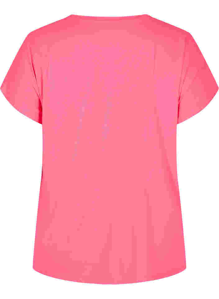 T-paita, Neon pink, Packshot image number 1