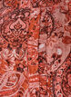 Viskoosipusero paisleykuosilla ja r&ouml;yhel&ouml;ill&auml;, Oranssi, Packshot image number 2