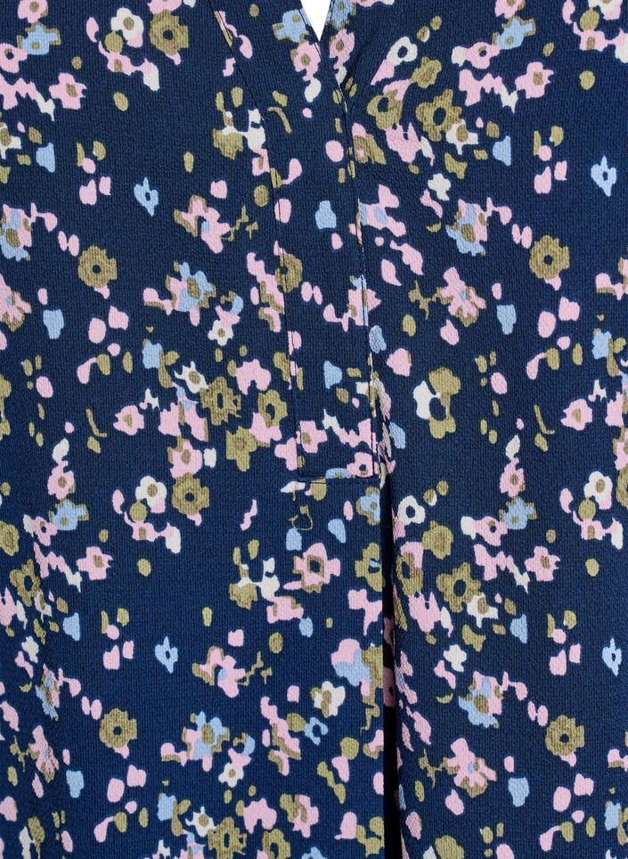 Lyhythihainen pusero v-pääntiellä, Vaaleanpunainen, Packshot image number 2