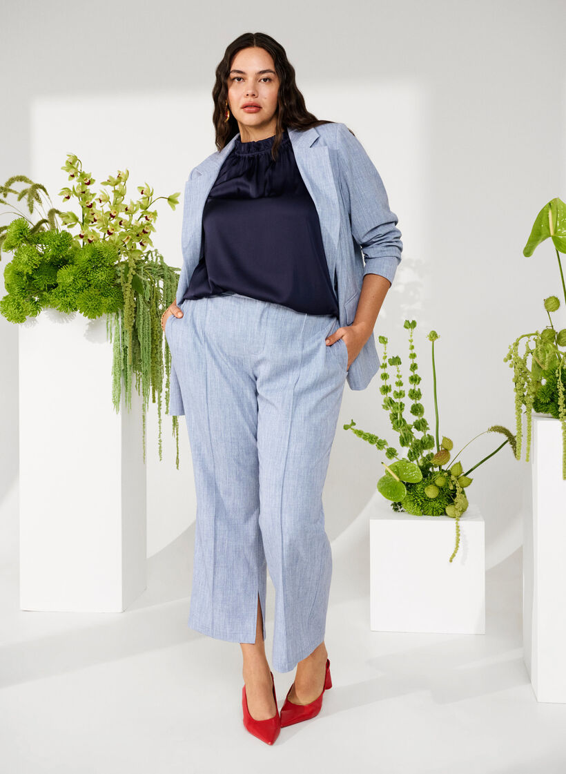 Meleerattu bleiseri nappikiinnityksellä, Infinity , Image image number 0