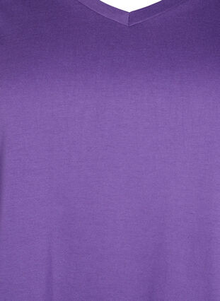 Lyhythihainen t-paita A-mallissa, Deep Lavender, Packshot image number 2