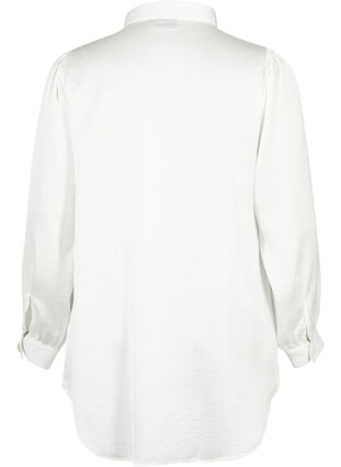 Pitkä paita helminapeilla, Bright White, Packshot image number 1