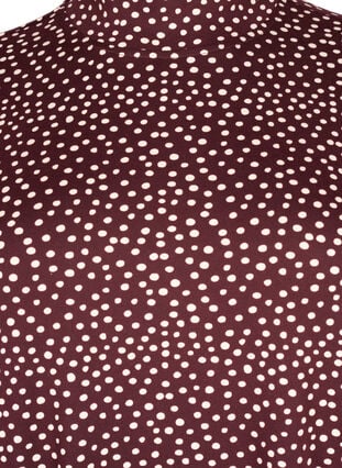 FLASH – Pitkähihainen mekko poolokauluksella, Fudge Dot, Packshot image number 2
