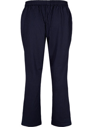 Raidalliset suorat housut, Navy Stripe, Packshot image number 1