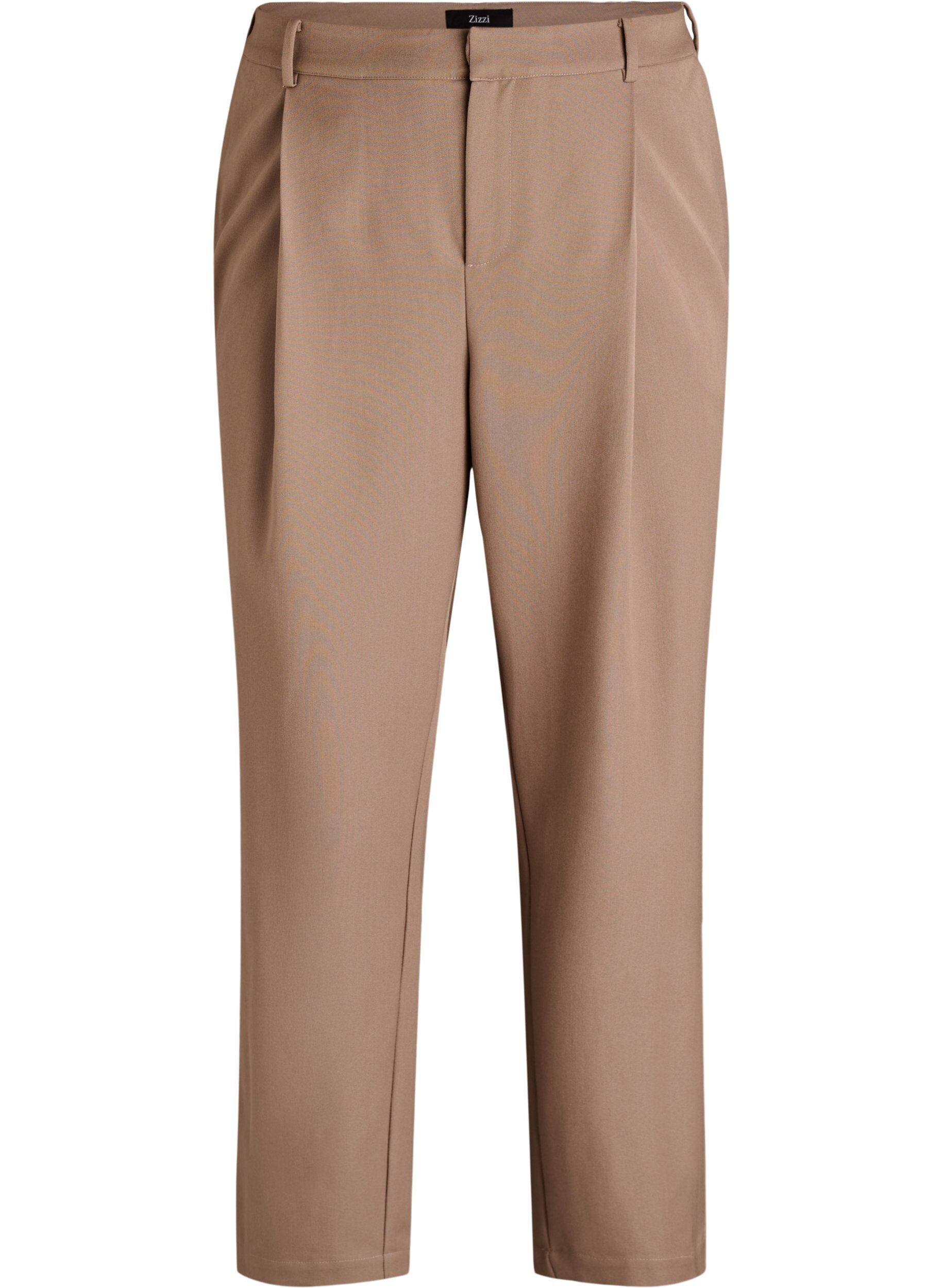 Puvunahousut korkealla vy&ouml;t&auml;r&ouml;ll&auml; ja suorilla lahkeilla