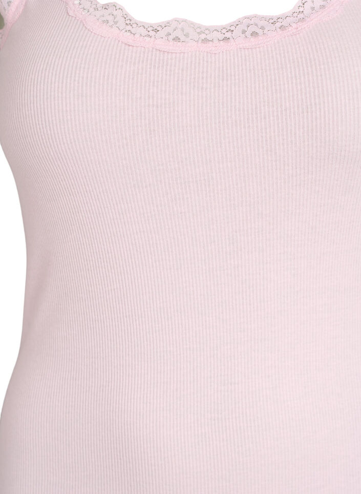 Toppi pitsireunalla, Vaaleanpunainen, Packshot image number 2