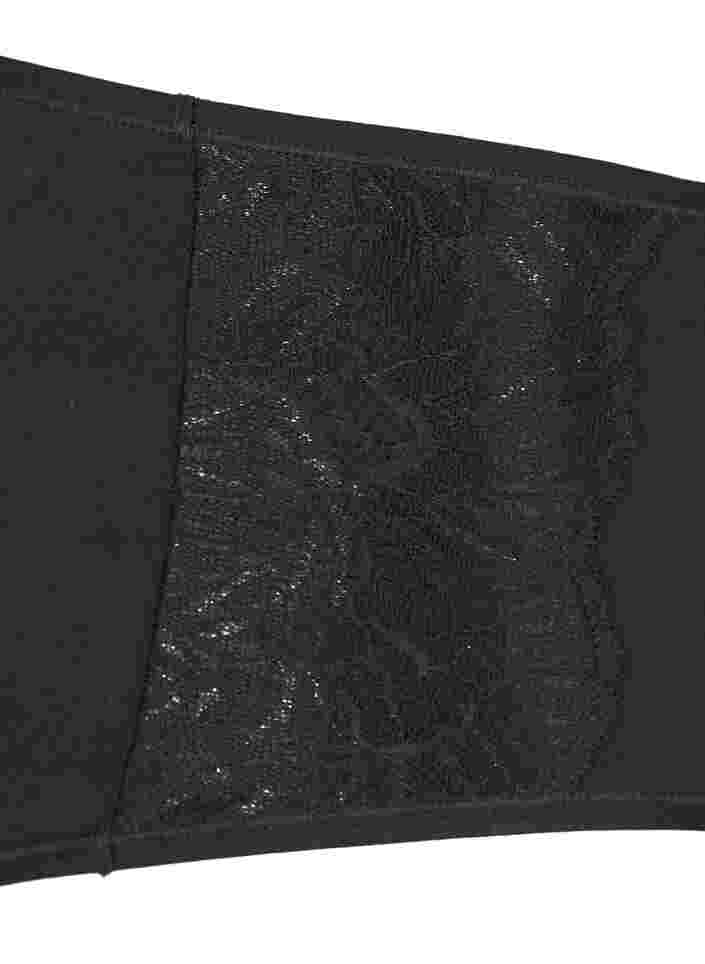 Alushousut 2-pack, Black/Black, Packshot image number 2