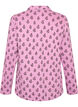 Puuvillainen pyjamapaita rintataskulla, Vaaleanpunainen, Packshot image number 1