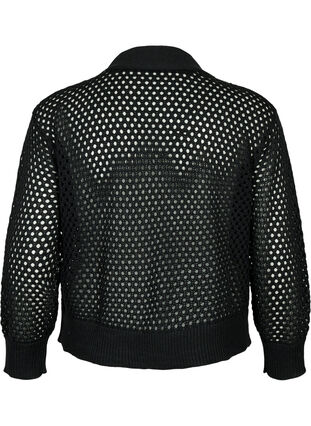 kuviollinen pullover, Black, Packshot image number 1