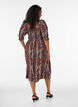 Kes&auml;mekko viskoosista paisley-kuosilla, Violetti, Model image number 1