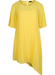 A-mallinen mekko 2/4-hihoilla, Primrose Yellow