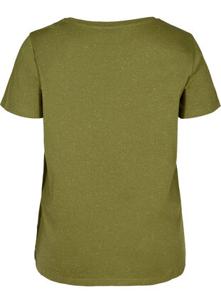 T-paita v-aukolla, Green, Packshot image number 1