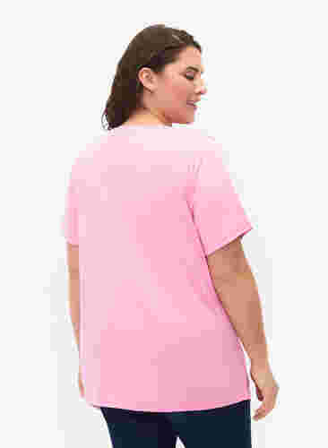 FLASH - T-paita kuvalla, Begonia Pink, Model image number 1