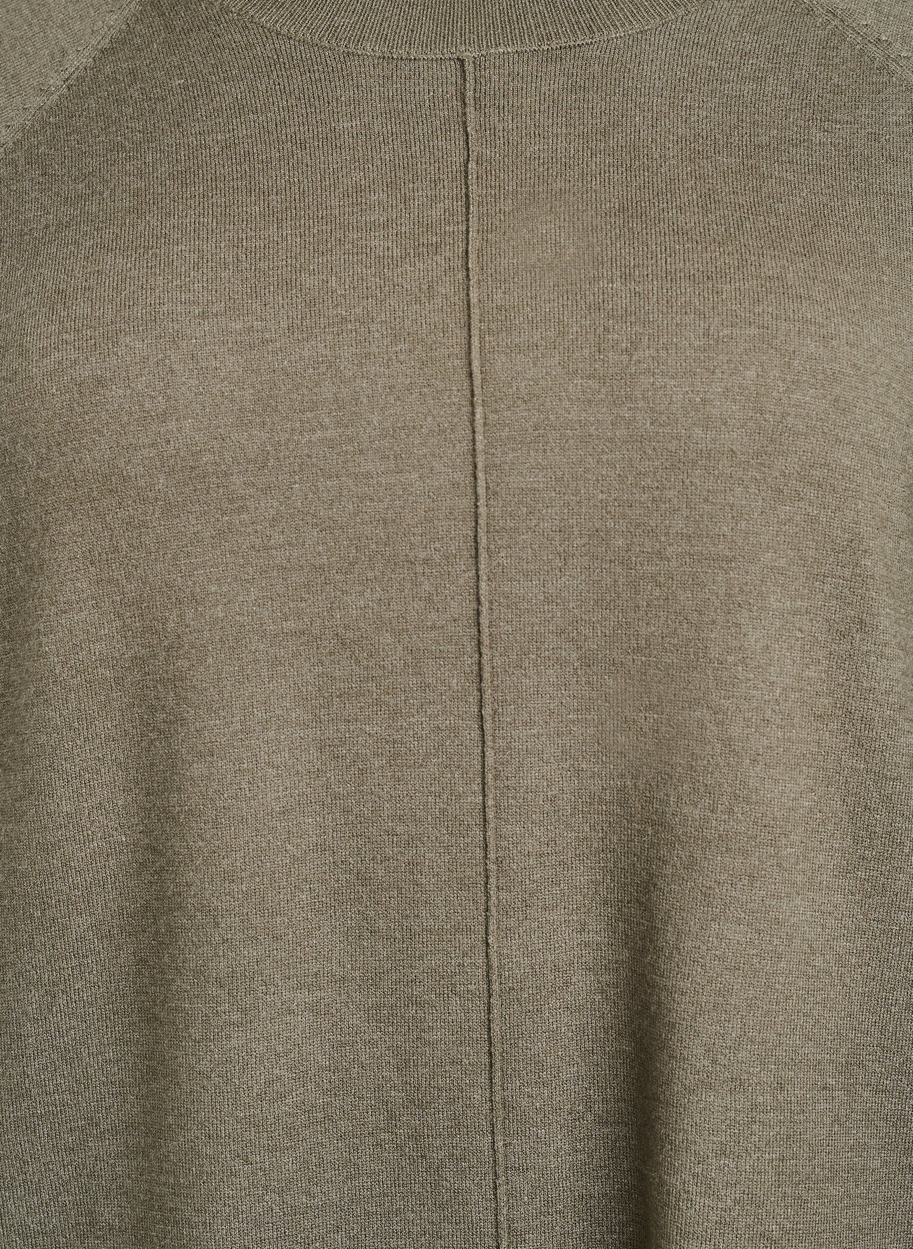 Zizzi Neulepusero keskitikill&auml; ja raglanhihoilla, Vihre&auml;, Packshot image number 2