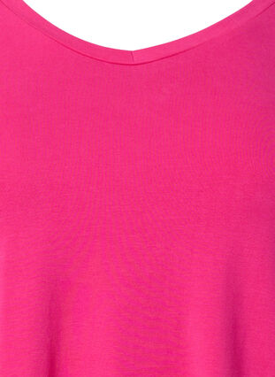 Yksivärinen perus t-paita puuvillasta, Beetroot Purple, Packshot image number 2