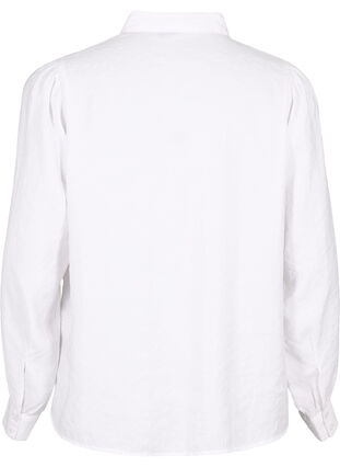 Pitkähihainen paita Tencel ™-modaalia, Bright White, Packshot image number 1