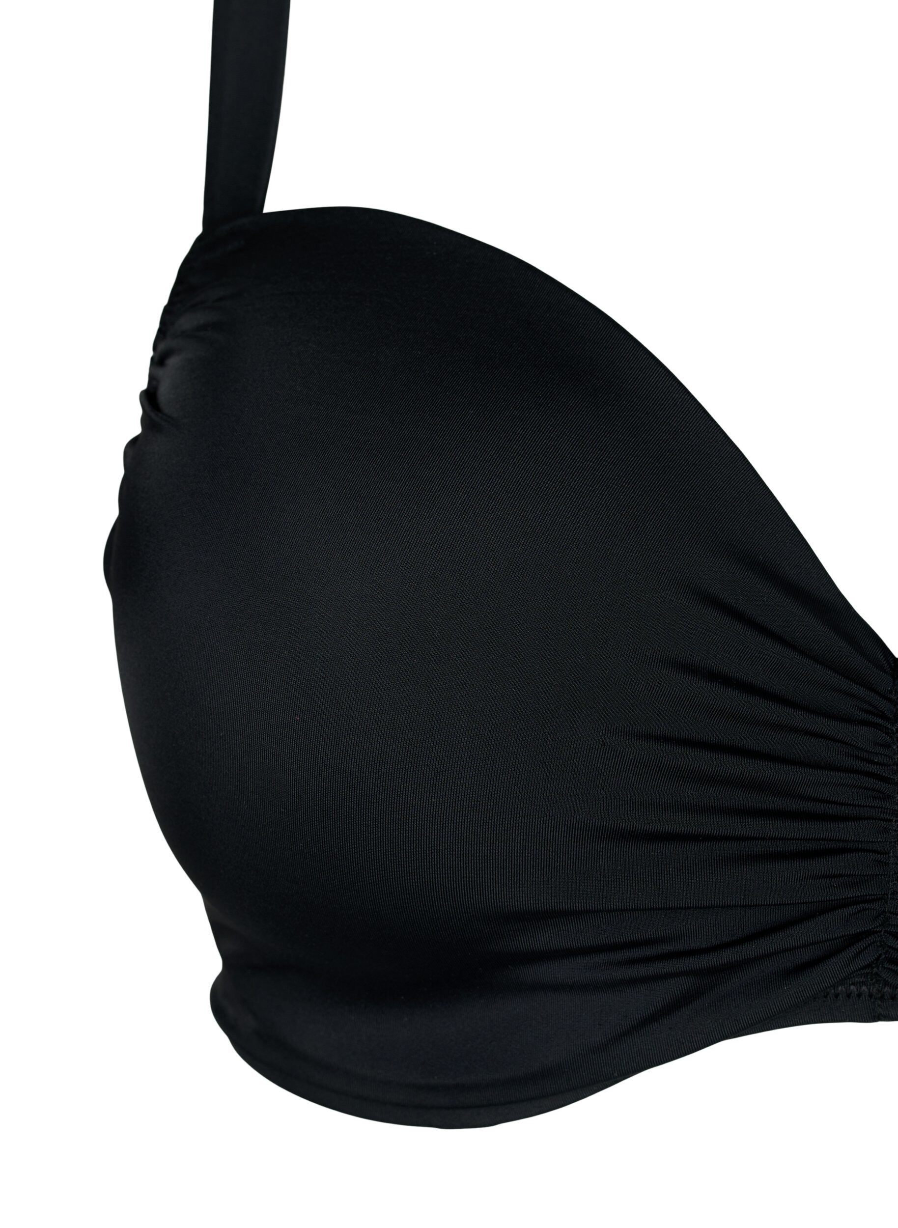 Zizzi Bikiniyl&auml;osa toppauksilla, Black, Packshot image number 2