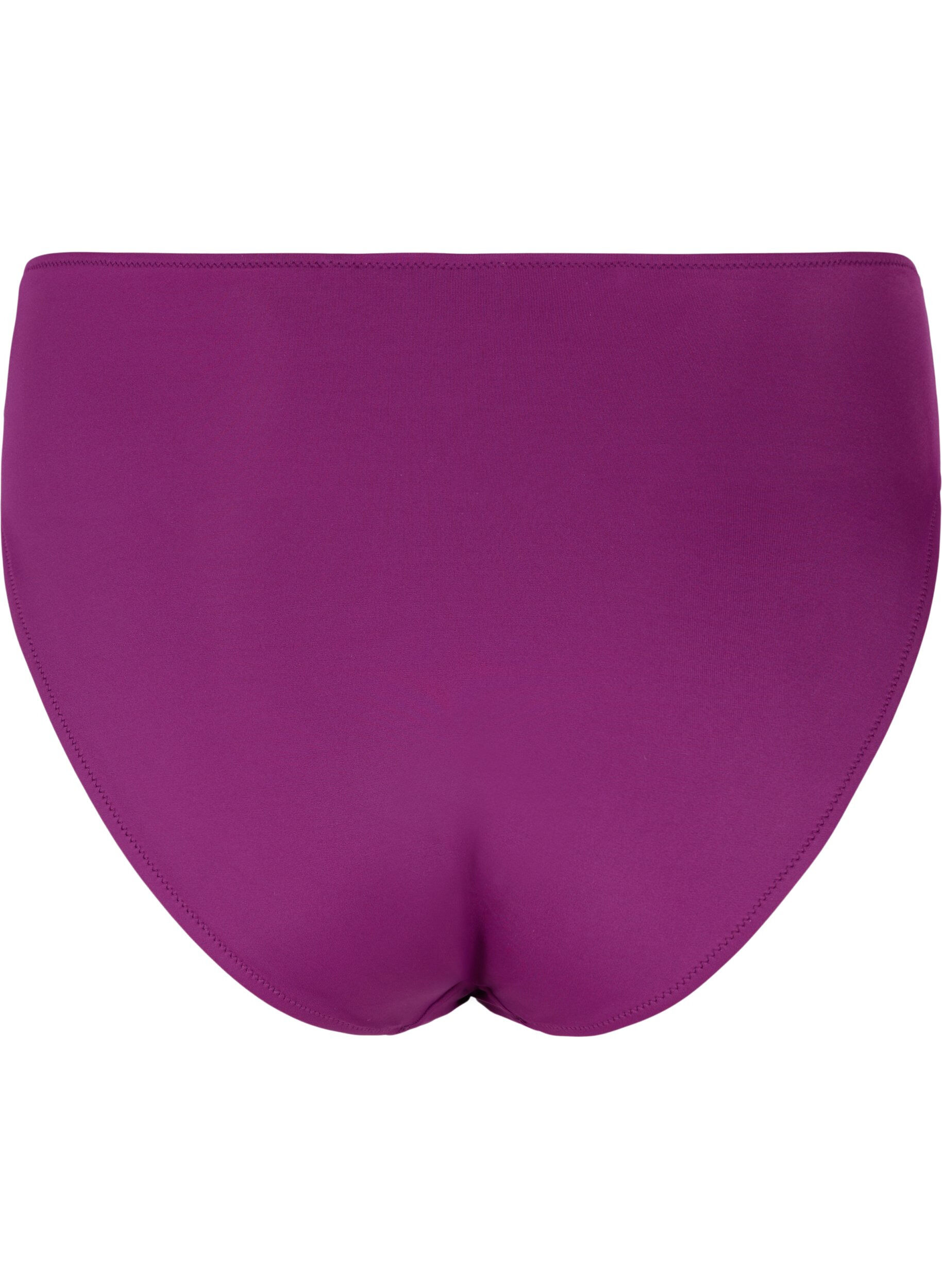 Zizzi Korkeavy&ouml;t&auml;r&auml;inen bikinialaosa , Violetti, Packshot image number 1