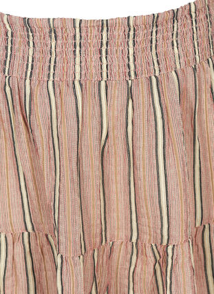 Lyhyt raidallinen hame, Rose Smoke stripe, Packshot image number 2