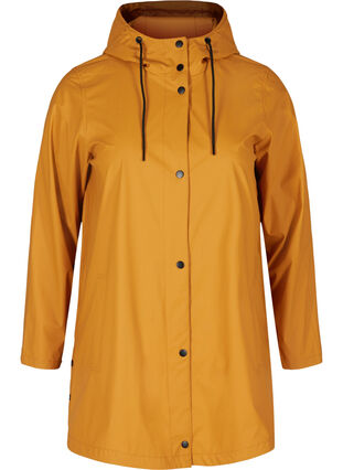 Sadetakki hupulla ja taskuilla, Spruce Yellow, Packshot image number 0