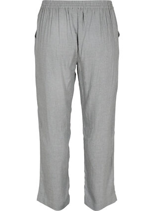 Klassiset housut taskuilla, Grey Melange, Packshot image number 1