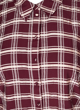 Ruudullinen paita puhvihihoilla, Port Royal Check, Packshot image number 2