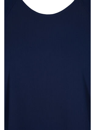 Lyhythihainen pusero pyöreällä pääntiellä, Navy Blazer, Packshot image number 2