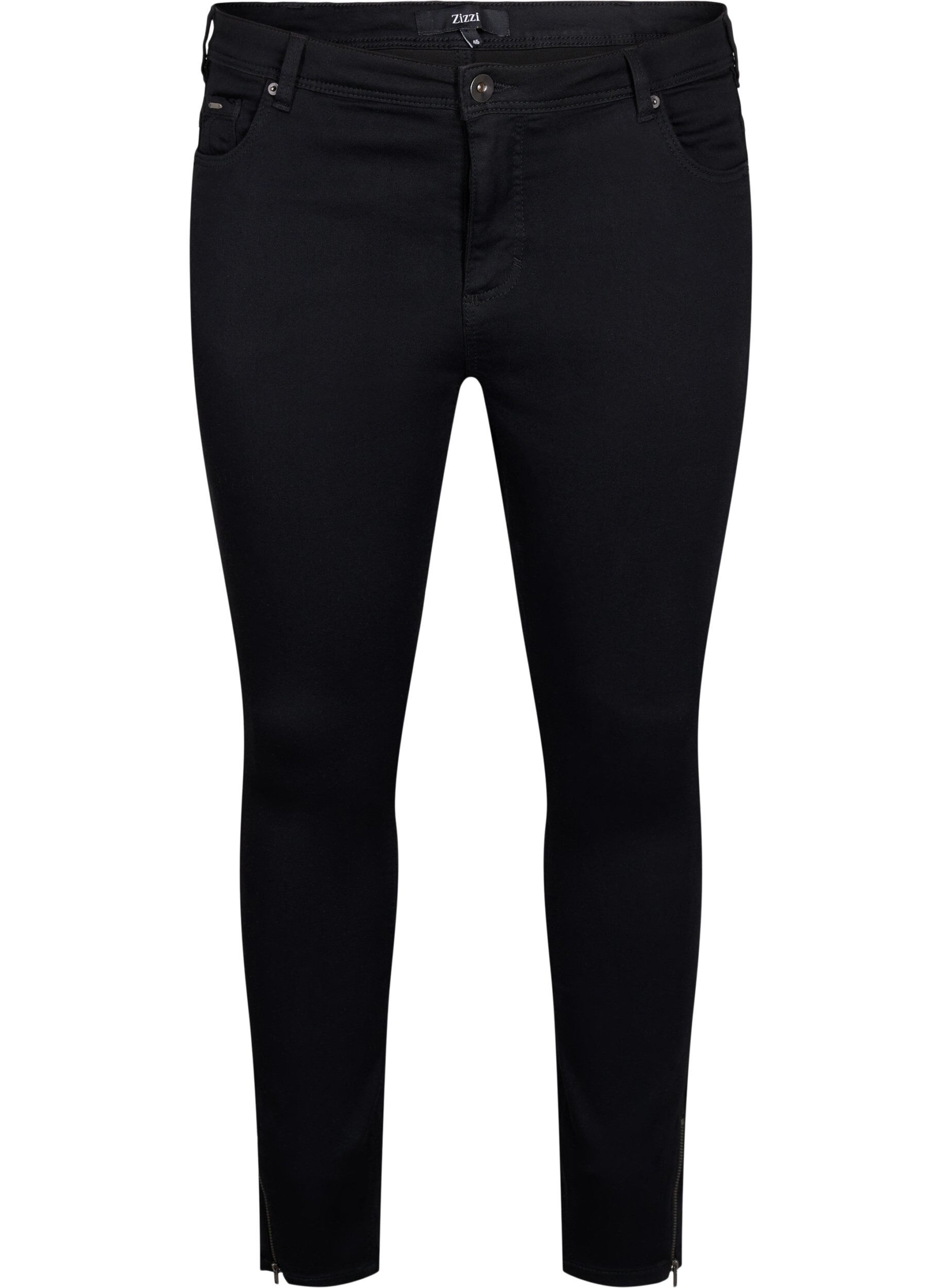 Kropatut Amy-farkut vetoketjulla